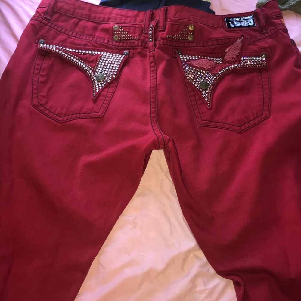 Robin jeans red
